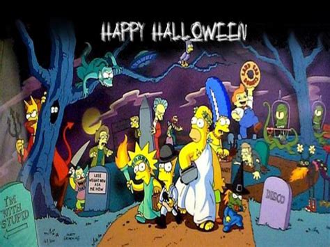 Simpsons Happy Halloween