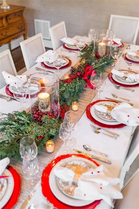 60 Beautiful Christmas Wedding Table Setting Ideas