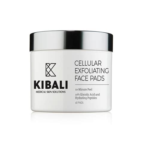 Cellular Glycolic Acid Exfoliating Face Pads Kibali