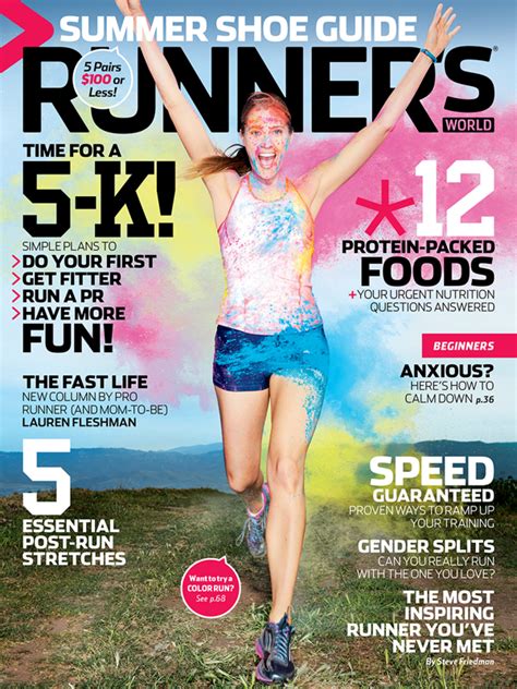 Runners World 4 Year Subscription For 15 375 Per Year Today