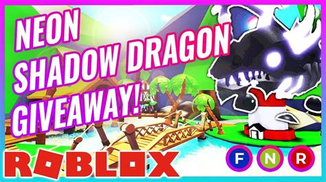 Here's some of the previous expired codes Adopt Me Neon Fly Ride Shadow Dragon Giveaway | NFR Shadow ...
