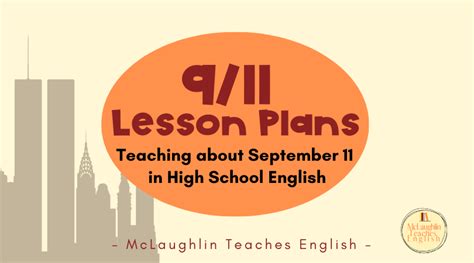 911 Lesson Plans Teaching About September 11 In High School English