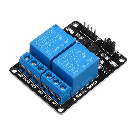 5pcs 2 Channel Relay Module 12v With Optical Coupler Protection Relay