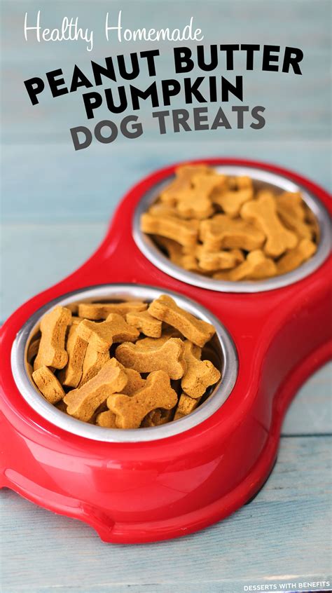 Healthy Homemade Peanut Butter Pumpkin Dog Treats Diy Dog Treats