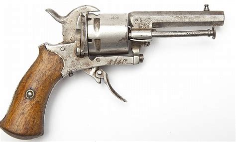 Sold Price Civil War Era Belgian Pinfire Revolver 30 Cal Invalid