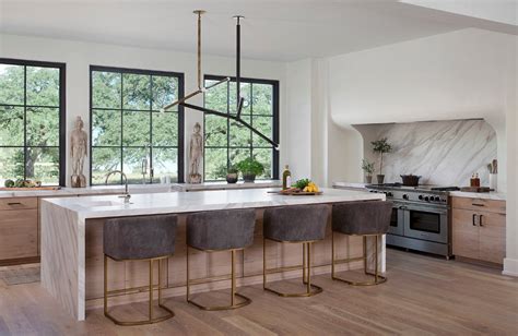 White Oak Kitchens — Tribe Design Group Austins Best Residential Interior Design Firm White