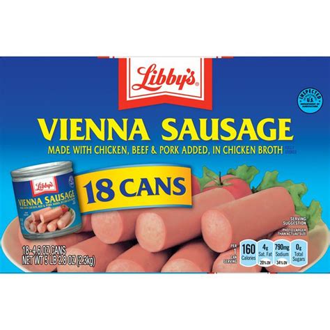Libby S Vienna Sausage 4 6 Oz Instacart