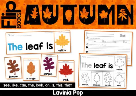 Autumnfall Sight Word Fluency Flip Books In My World