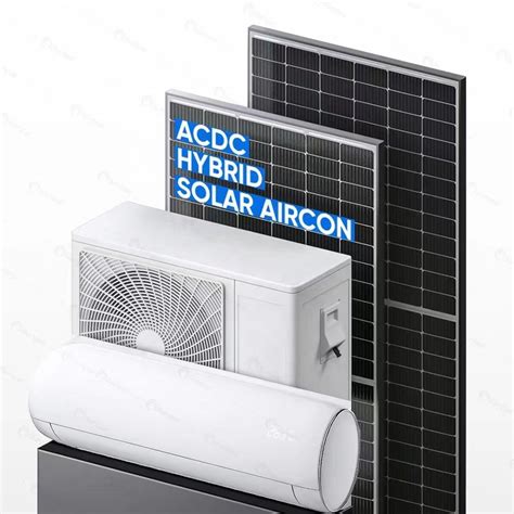 Acdc 9000btu Solar Air Conditioner System On Grid For Everything