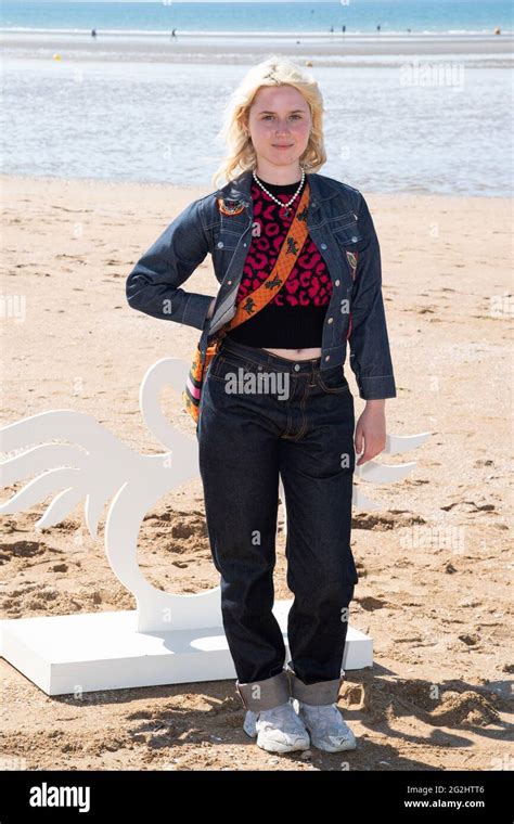 Tallulah Cassavetti Attending The Beach Photocall As Part Of The Th Cabourg Film Festival In