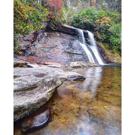 Smoky Mountain Host On Instagram Silver Run Falls Near Cashiers Nc