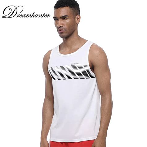 Quick Dry Tank Top Men Fashion Brand Fitness Sleeveless Undershirts Male Bodybuilding Tank Tops