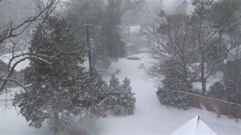 January 30 2010 Snow Storm In Norfolk Va Another Version Youtube