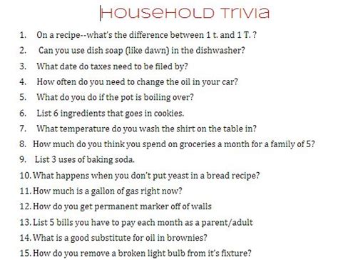 The united nations estimates that. household trivia and young woman's printables - A girl and ...