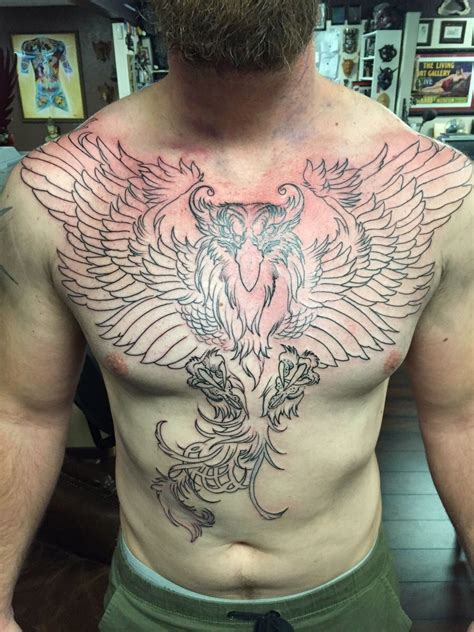 Got This Started Tonight A Griffin Esque Phoenix By Neil Ascension