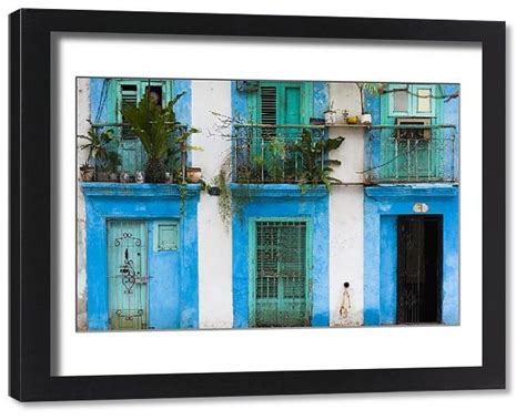 Framed Print Cuba Havana Havana Vieja Old Havana Buildings 22x18