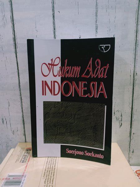 Jual Buku Hukum Adat Indonesia Karangan Soerjono Soekanto Best Seller
