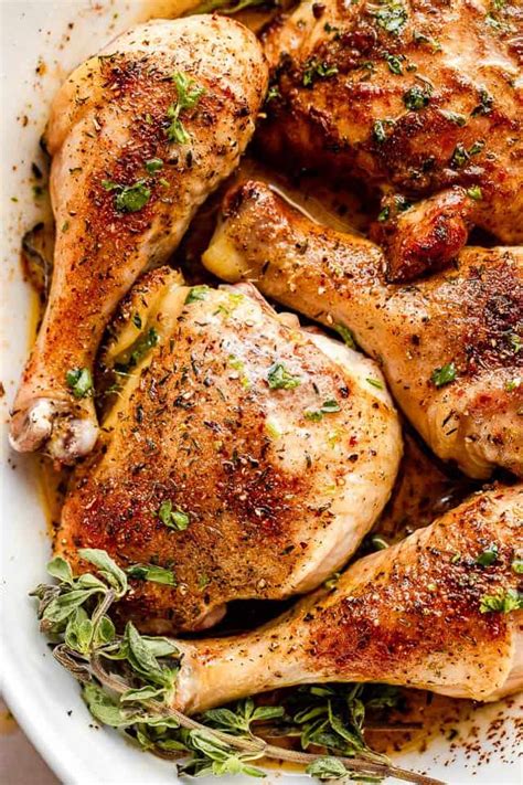 Tender And Juicy Oven Roasted Chicken Pieces Diethood