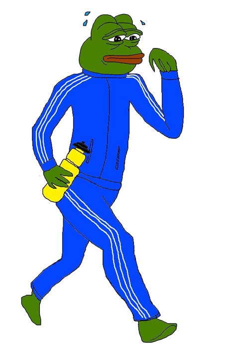 Jogging Pepe Pepe The Frog Know Your Meme