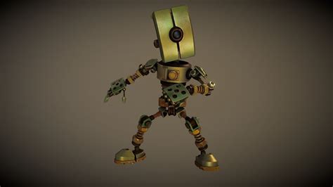 Steampunk Robot Download Free 3d Model By Parisnc 9520d74 Sketchfab