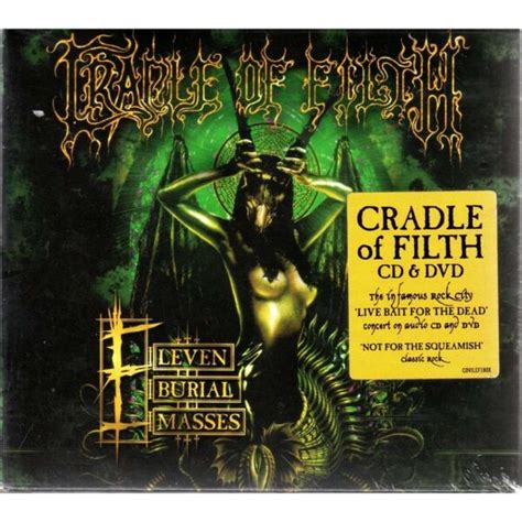 CRADLE OF FILTH ELEVEN BURIAL MASSES CD DVD Musical Paradise