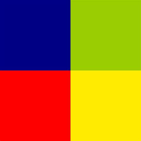 Red Green Blue Yellow Canvas Simplecodetips