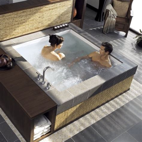 Transform your bathroom into the ultimate relaxing experience with our freestanding whirlpool bathtub. Consonance Two Person Whirlpool Bathtub » Petagadget
