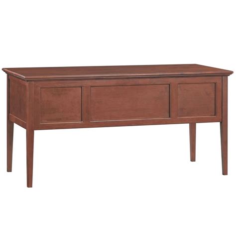 This desk is a perfect choice for both families and companies due to its simple, modern and pragmatic design. 60 Inch McKenzie 4 Drawer Desks - Bare Wood Fine Wood ...