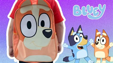 Bluey Bingo Showbag And Backpack Disney Jr Abc Kids Bluey Toys
