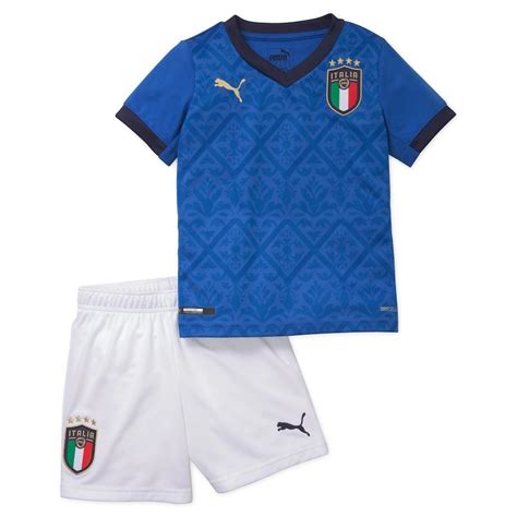 Very fluid, lots of possession and goals. ITALIAN CHILDREN'S KIT JERSEY HOME EURO 2021 - Foot dealer