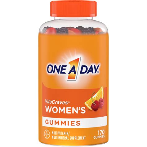 One A Day Women S Gummy Multivitamin Multivitamins For Women Ct Walmart Com