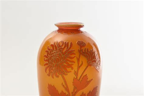 désiré-christian-art-nouveau-glass-vase-decorated-with-chrysanthemums