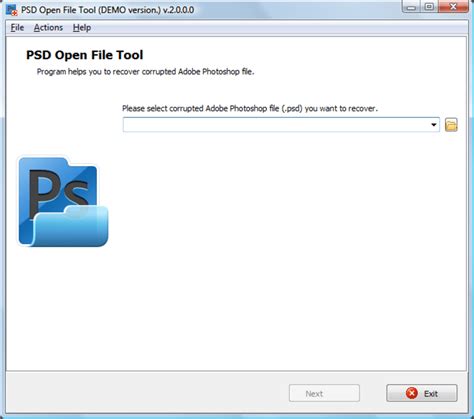 Psd Open File Tool 版 下载