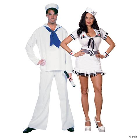 adult s sailor couples costumes