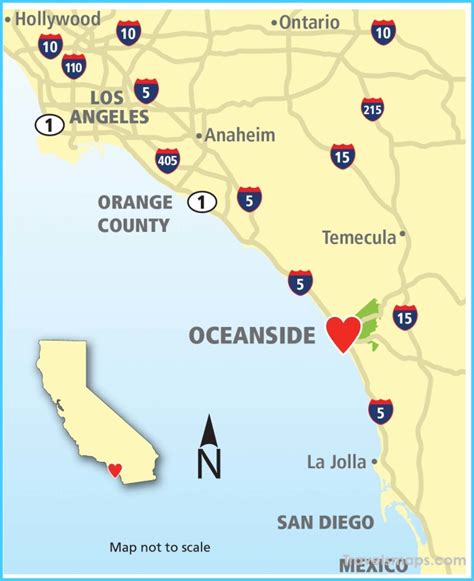 Where Is Oceanside Oceanside Map Map Of Oceanside Travelsmapscom