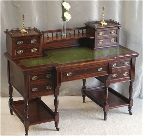Antique Victorian Mahogany Writing Desk 4018 For Sale