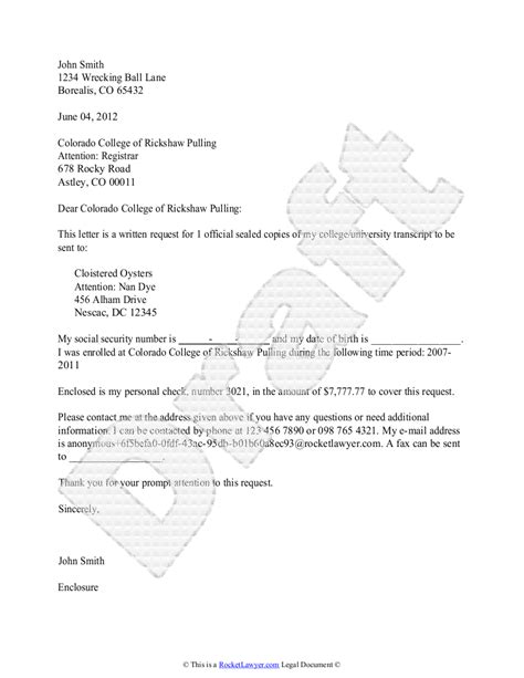 Withdrawal Letter College Certify Letter