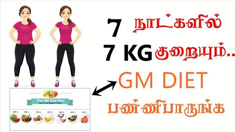 Best Diet Plan For Weight Loss In Tamil How I Loss 7 Kg In 7 Days Lose Weight Fast Youtube
