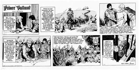Old Fashioned Comics Hal Fosters Prince Valiant Sunday Strips 1986