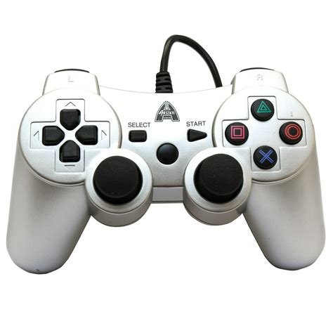 Arsenal Gaming Ps3 Wired Controller Silver