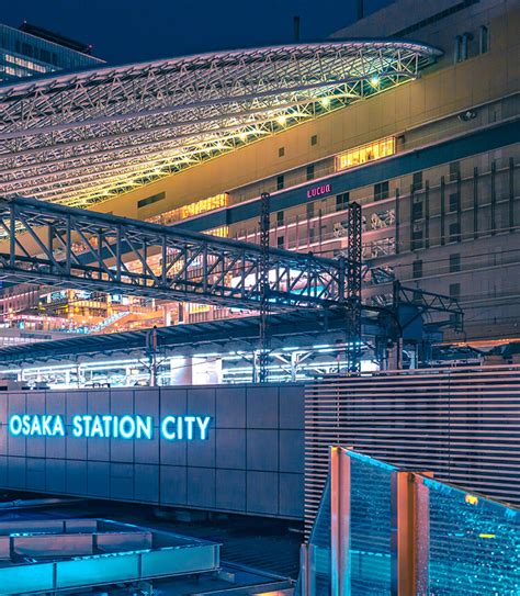 Ōsaka is the third largest city in japan, with a population of over 17 million people in its greater metropolitan area. OSAKA STATION CITY