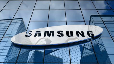 Editorial Samsung Logo On Glass Building Stock Motion Graphics Sbv