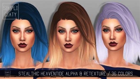 65 Best Images About Sims 4 Hair On Pinterest Violet Hair Student