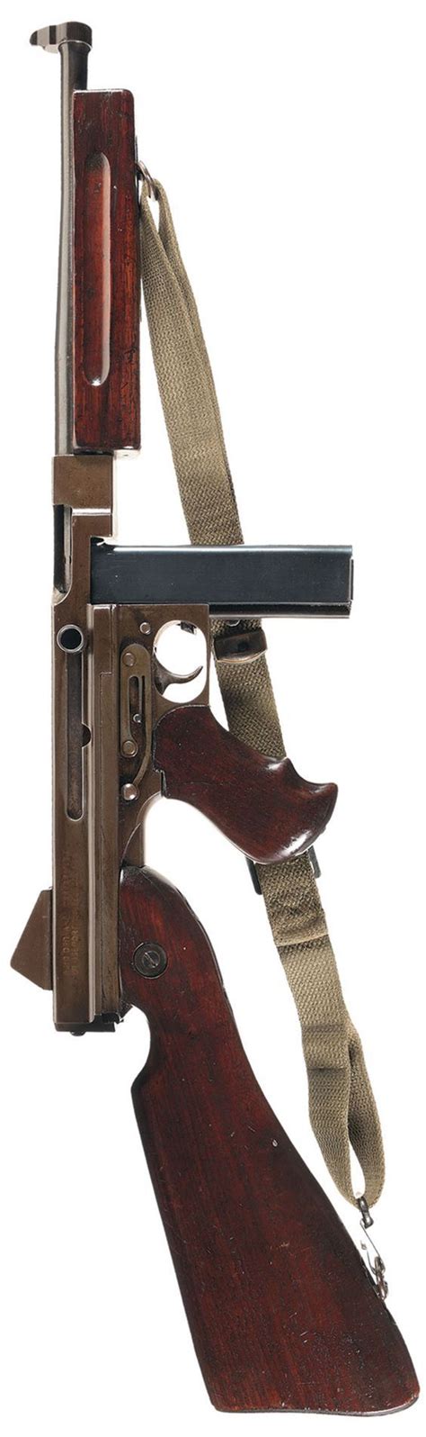 THOMPSON SUBMACHINE GUN CALIBER 45 M1 A1 NO 432620 AUTO ORDNANCE