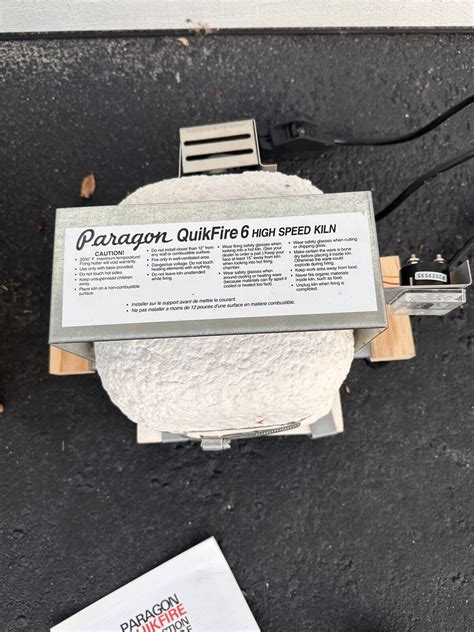 Paragon Quikfire 6 High Speed Kiln With Original Box And Paperwork
