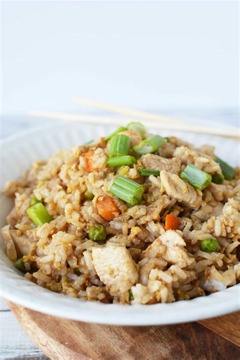An Easy Chicken Fried Rice Recipe For When You Are Craving Takeout