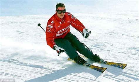 Schumacher Footage Footage Schumacher Skiing Off Trail In Crash