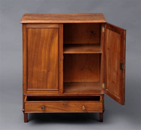 English Small Regency Two Door Cabinet At 1stdibs