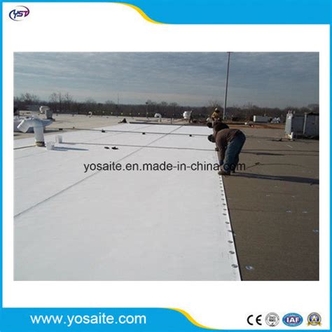 Uv Resistance Exposed Roofs Pvc Waterproof Membrane China Pvc