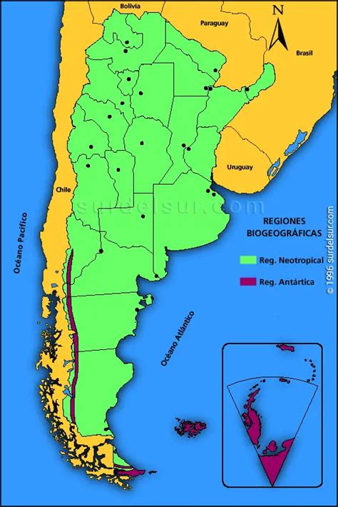 Biogeographical Regions In Argentina El Sur Del Sur